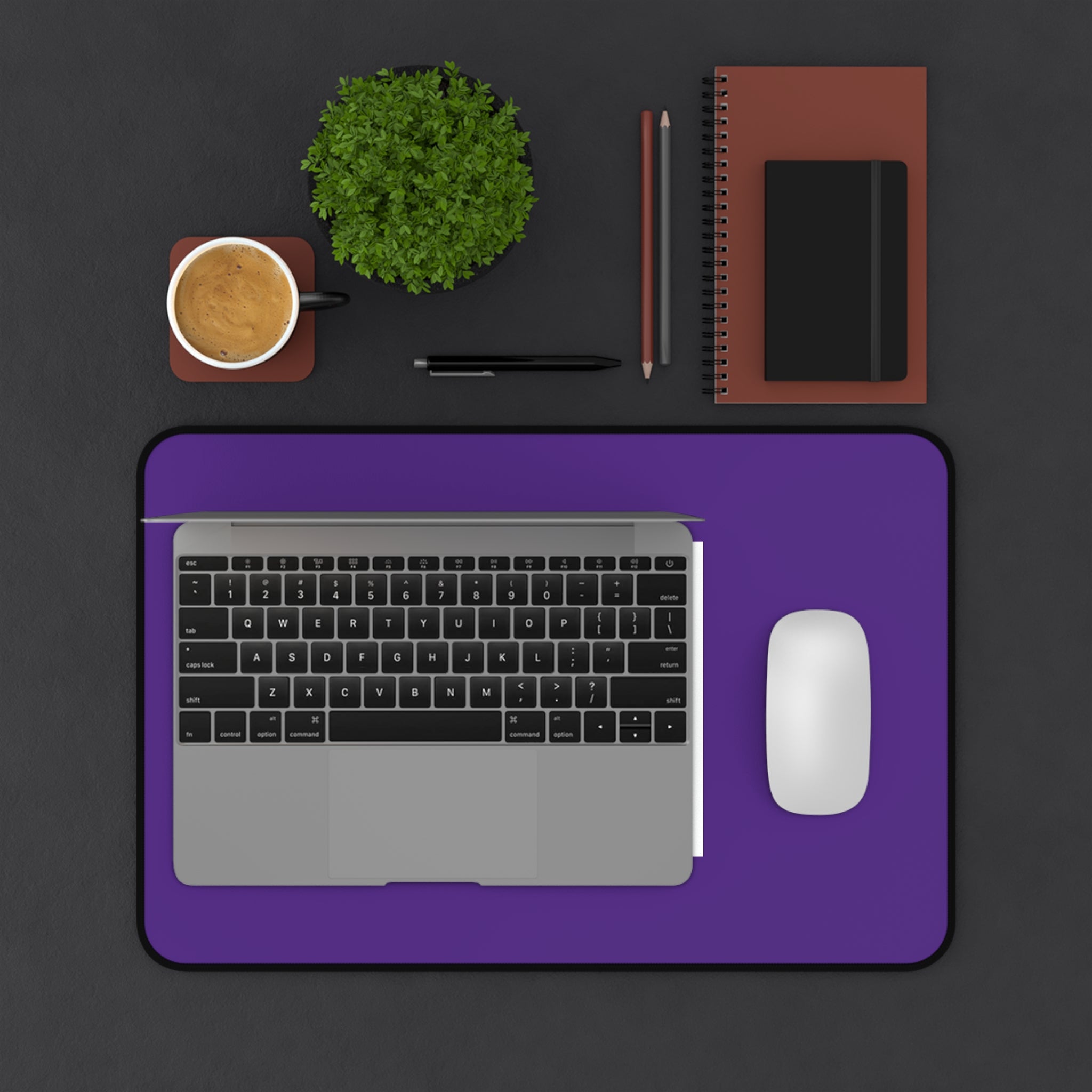 Mystic Sorcerer Desk Mat — Fantasy Wizard Mouse Pad