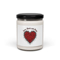 Gothic Romance Heart Candle | Soy Candle, 9oz, 80s Nostalgia New Romantic