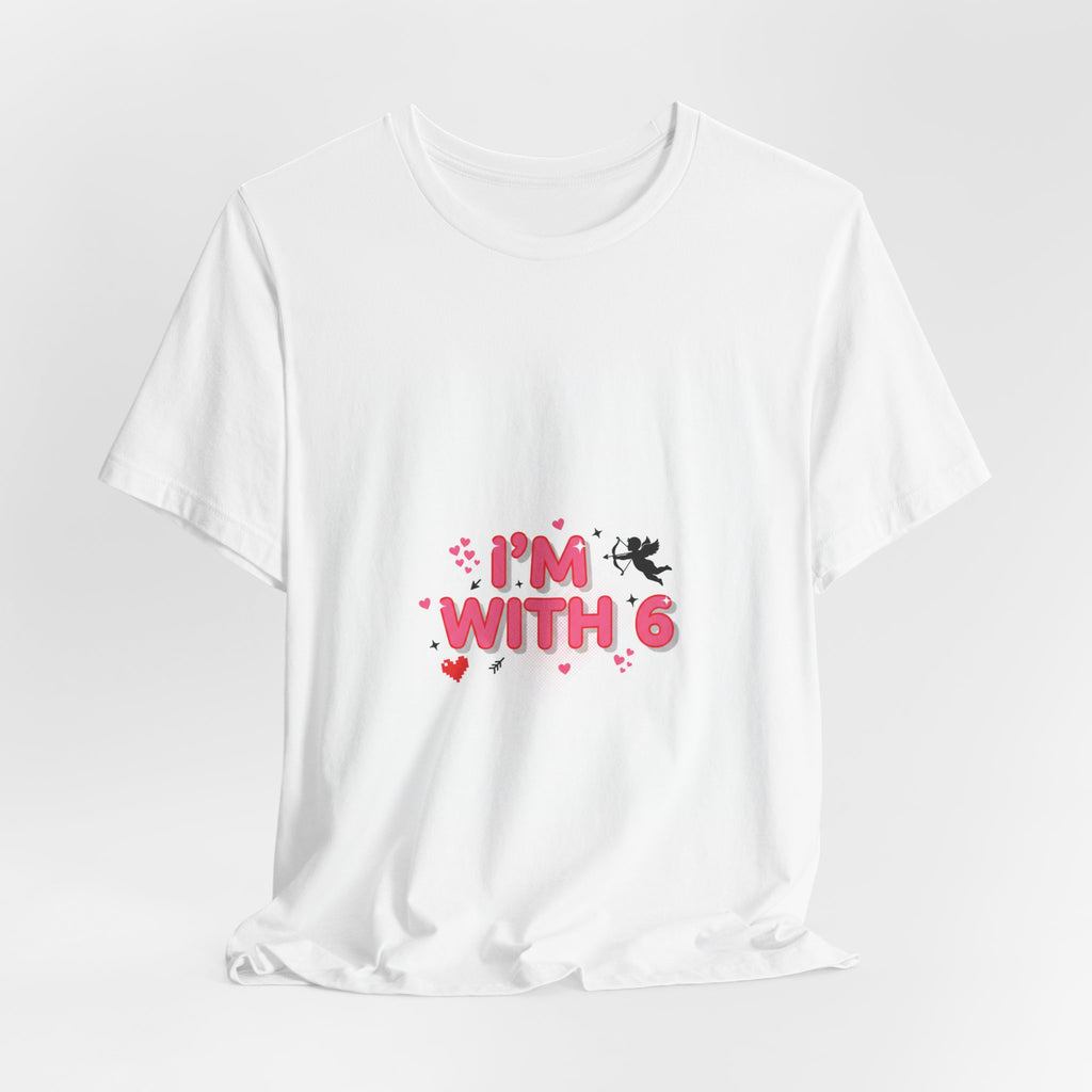 Valentine's I with 6 for 7 grid Tee