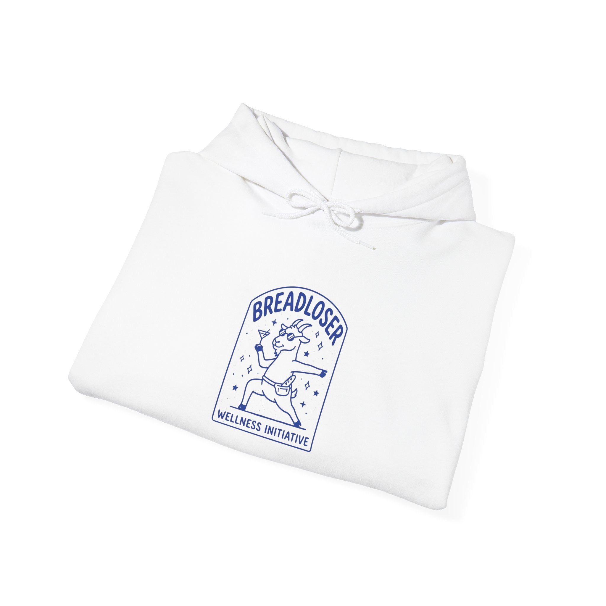 PRIMARY BREADLOSER hoodie | doodle cash burnout humor, awkward all-caps