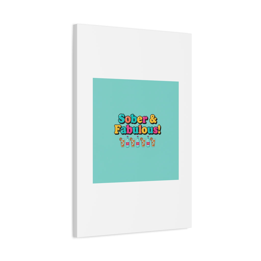 Sober & Fabulous! Canvas | Dry January, Mocktail Trend