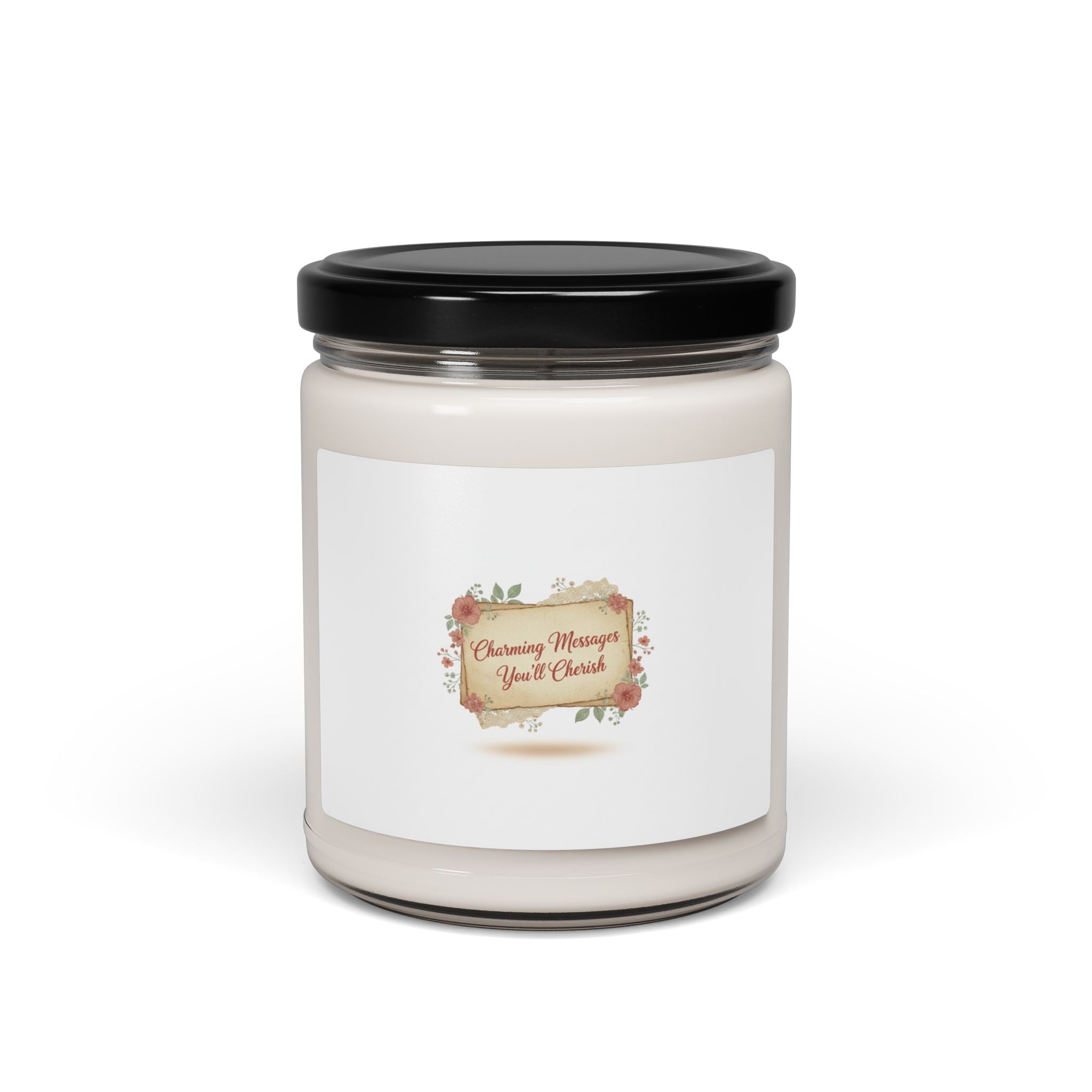 Love Letter Wax Seal Candle, Soy Jar Candle | Vintage Letter Romance