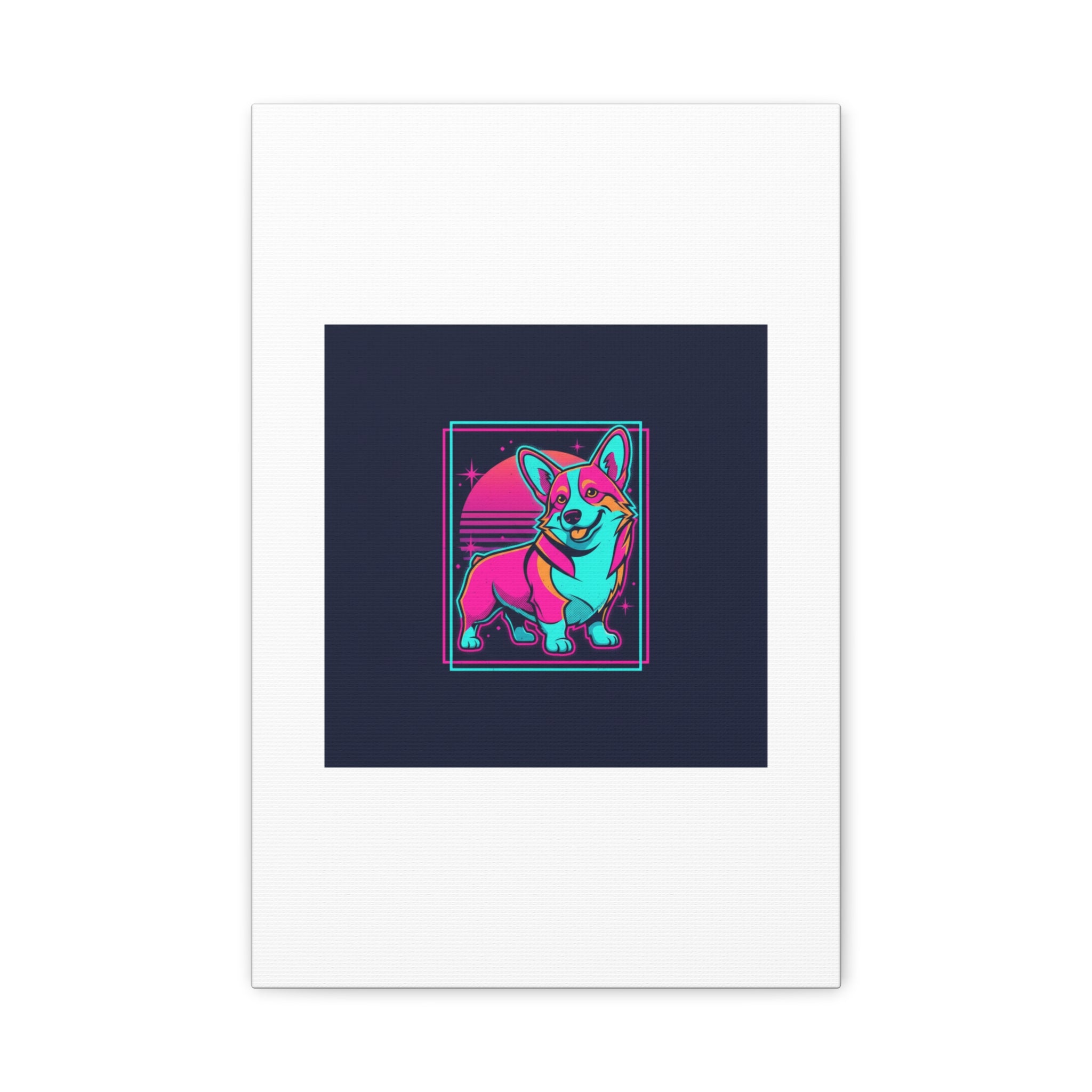 Platonic Love Corgi Canvas | Friendship Valentine, Galentine’s Wall Art