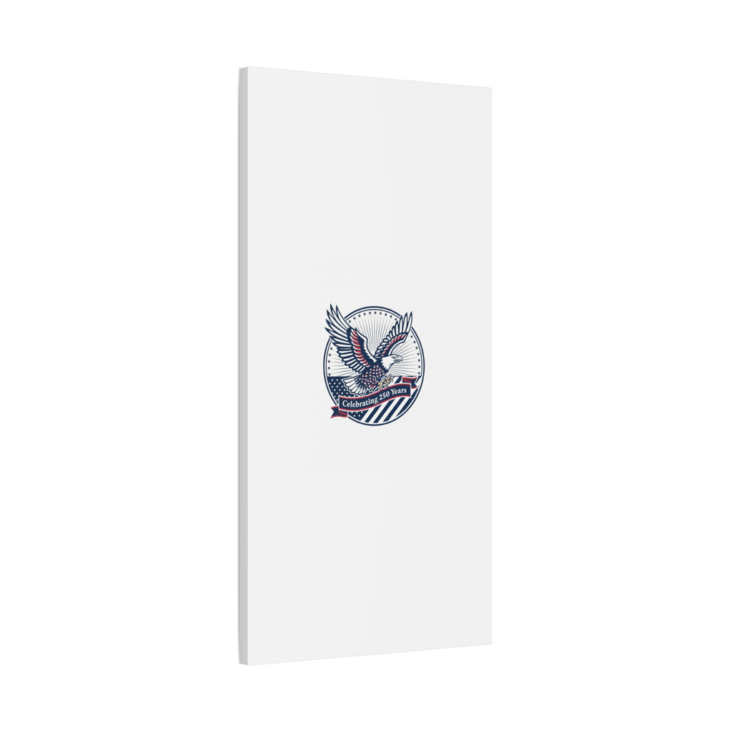250th Anniversary Eagle Emblem Canvas | Semiquincentennial Americana