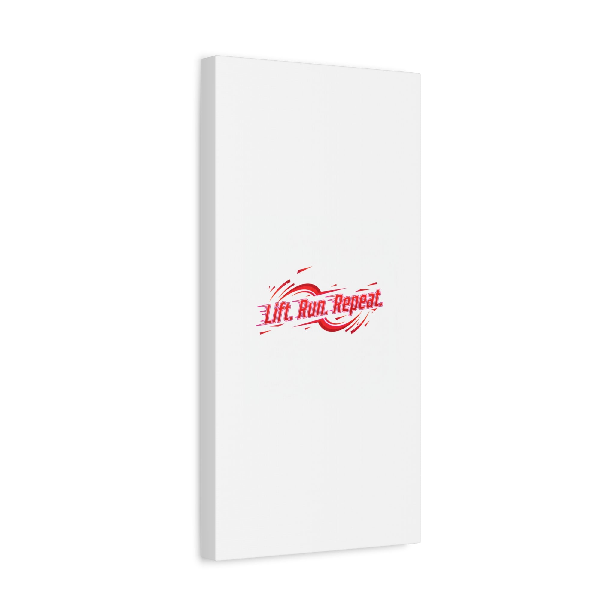 Lift Run Repeat Canvas | Fitness Wall Art, Gym Motivation
