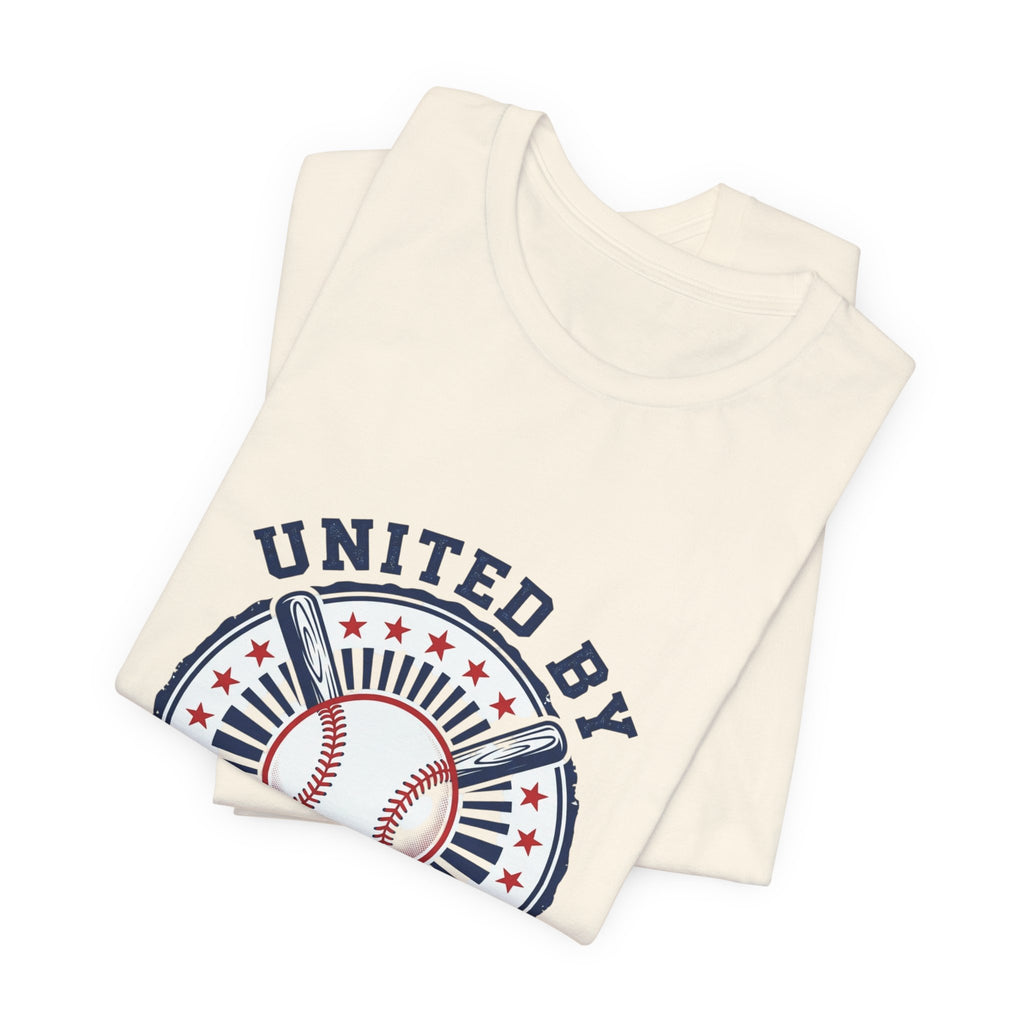 United by Baseball Tee | Patriotic Baseball Shirt, Vintage Red White Blue