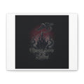 Whispered Secrets of the Shadows Castle Wall Art, Matte Canvas | Gothic Medieval Decor