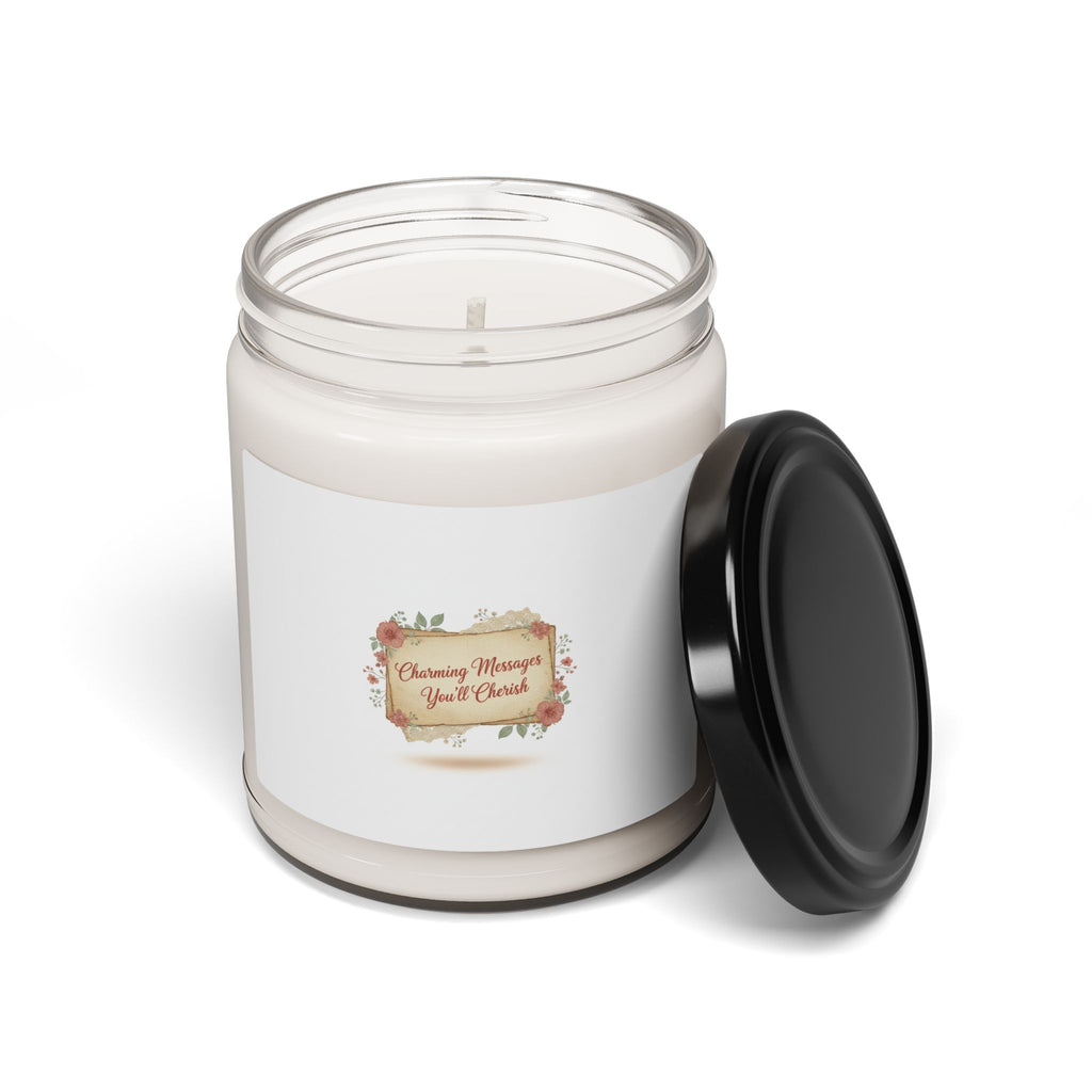 Love Letter Wax Seal Candle, Soy Jar Candle | Vintage Letter Romance