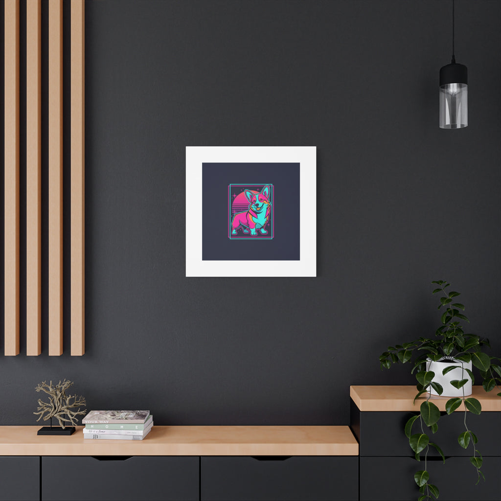 Platonic Love Corgi Canvas | Friendship Valentine, Galentine’s Wall Art