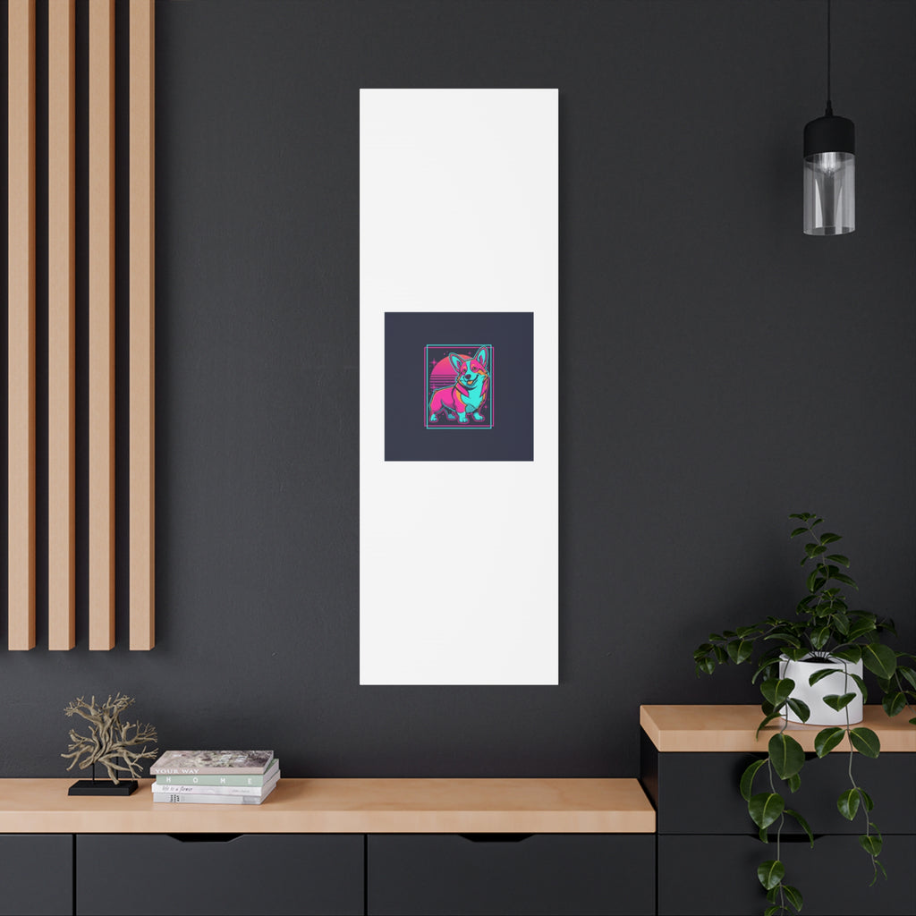 Platonic Love Corgi Canvas | Friendship Valentine, Galentine’s Wall Art