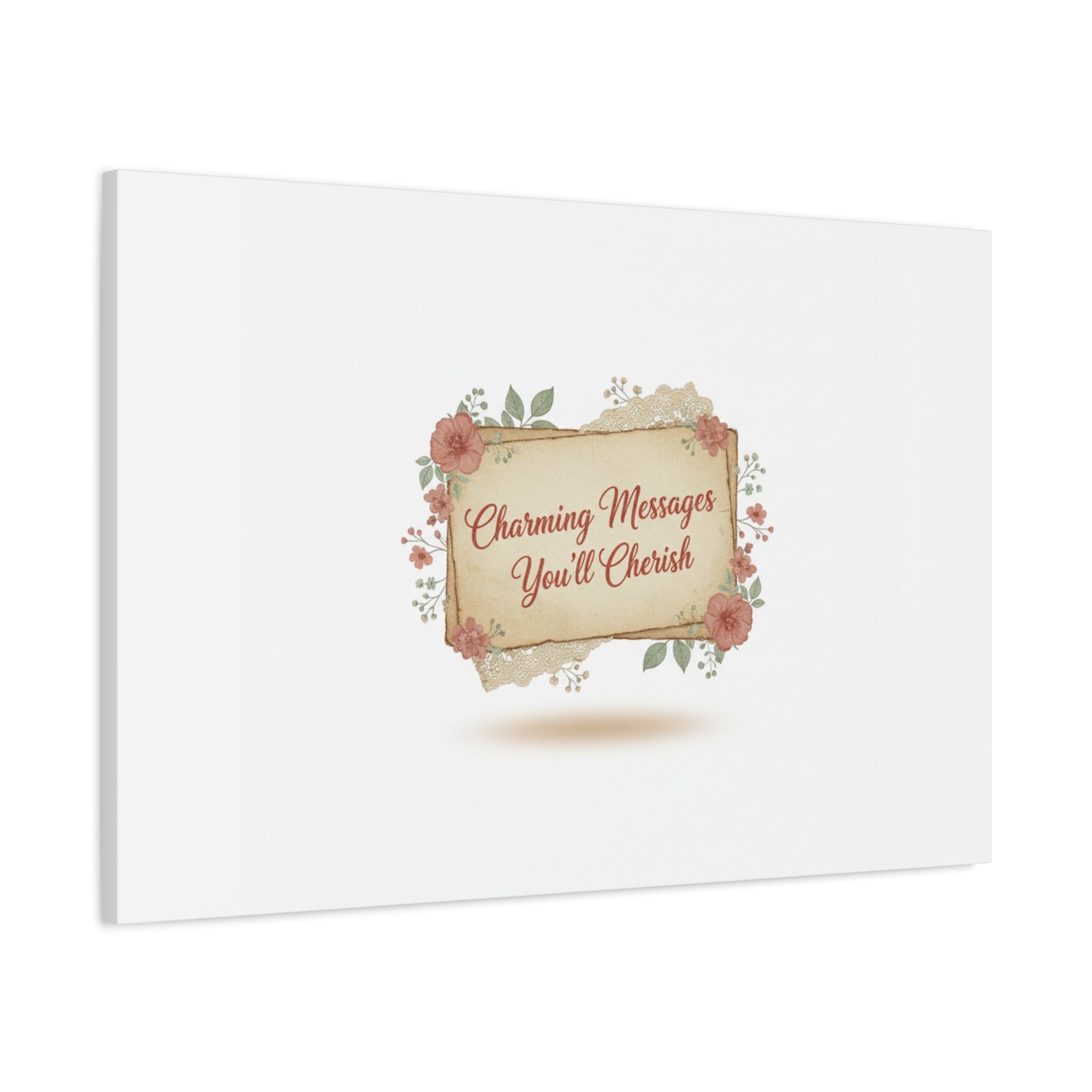 Love Letter Collage Canvas, Vintage Letter Art, Wax Seal Romance Print