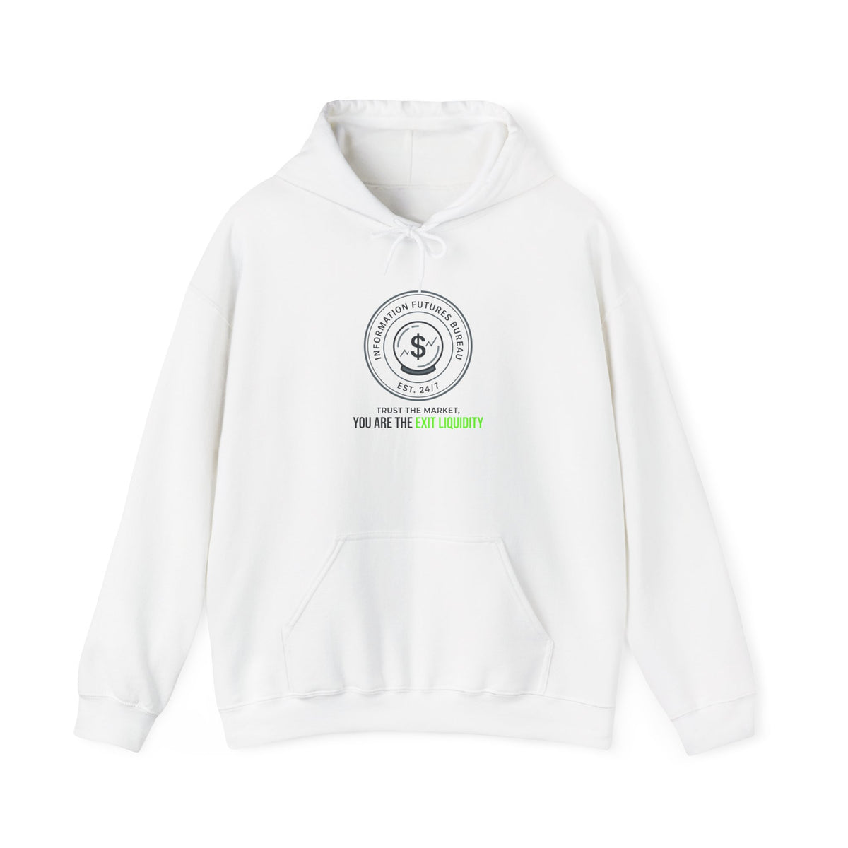 Insider Trading Satire Hoodie | prediction markets, finance humor