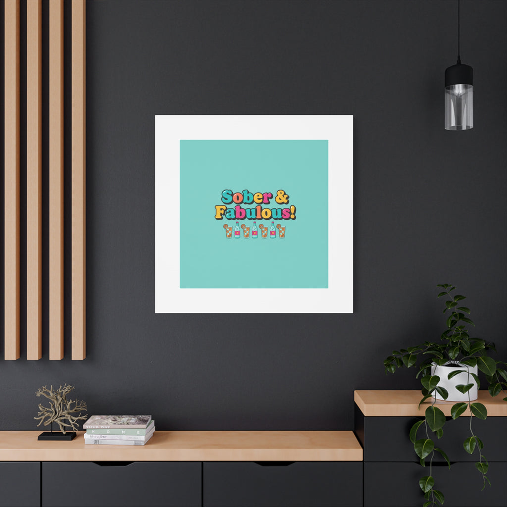 Sober & Fabulous! Canvas | Dry January, Mocktail Trend