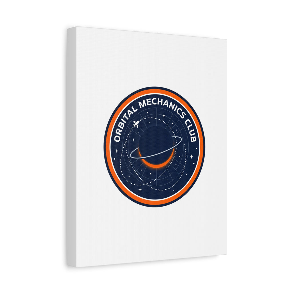 Orbital Mechanics Club Canvas | mission patch, space science