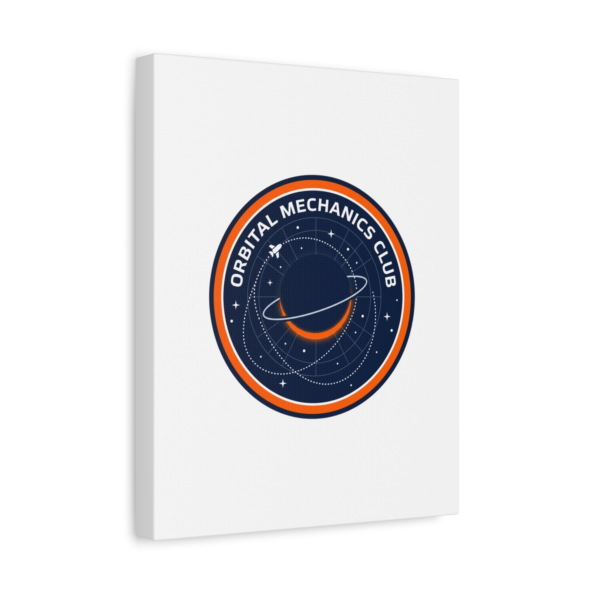 Orbital Mechanics Club Canvas | mission patch, space science