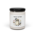 Kings of the Trash Raccoon Candle, soy jar | trash panda, doodle art