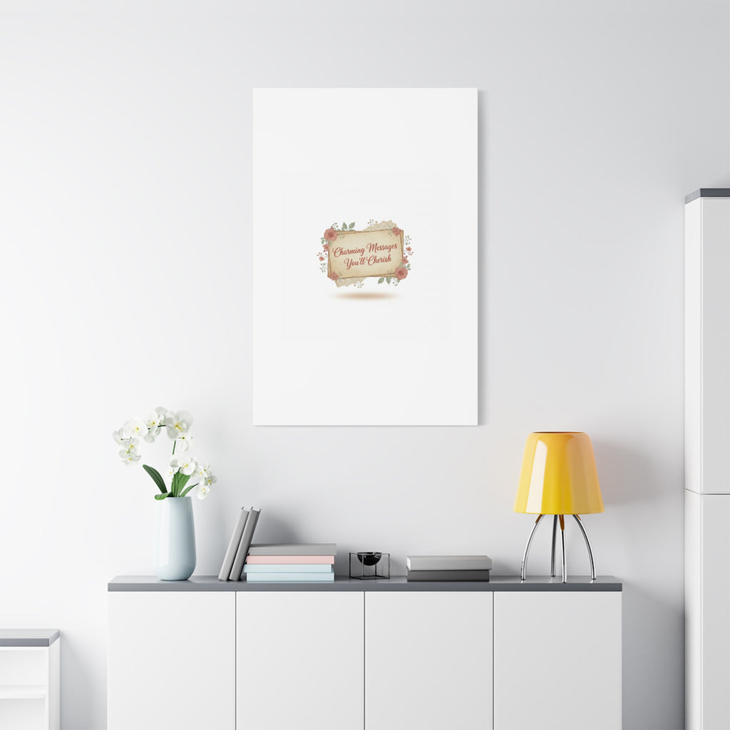 Love Letter Collage Canvas, Vintage Letter Art, Wax Seal Romance Print