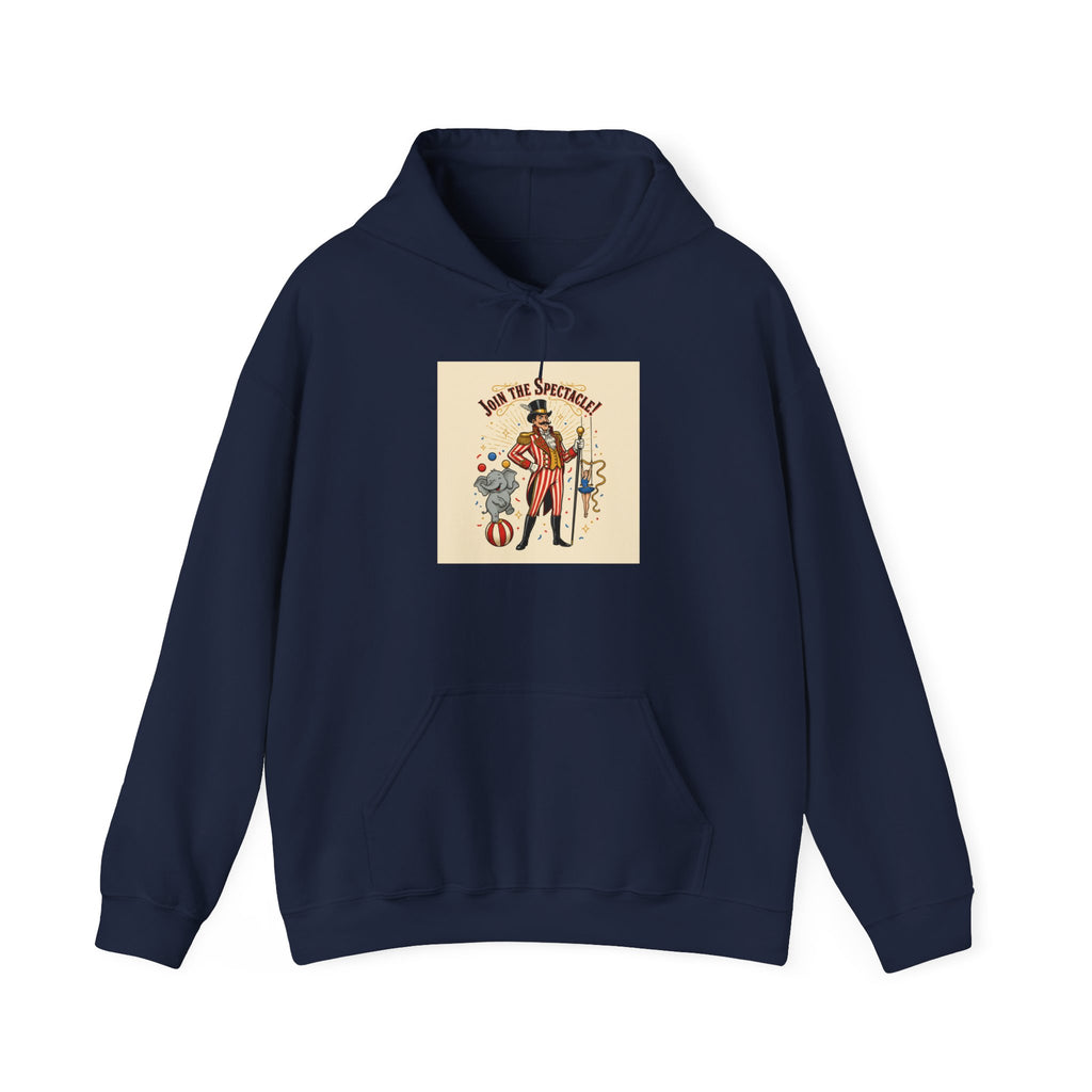 Vintage Circus Ringmaster Hoodie | carnival poster, camp circus aesthetic