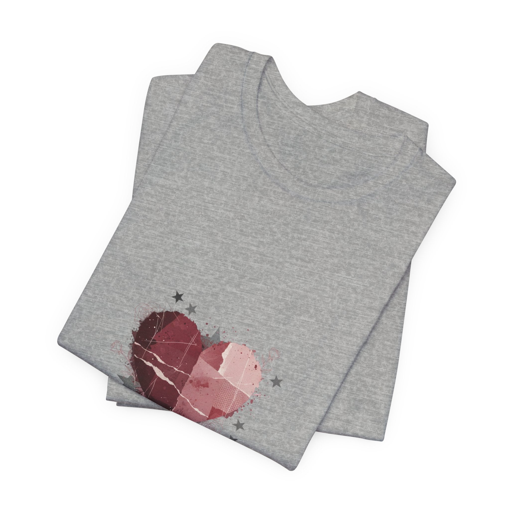 Love Is My Rebellion Tee | grunge heart shirt, distressed love tee