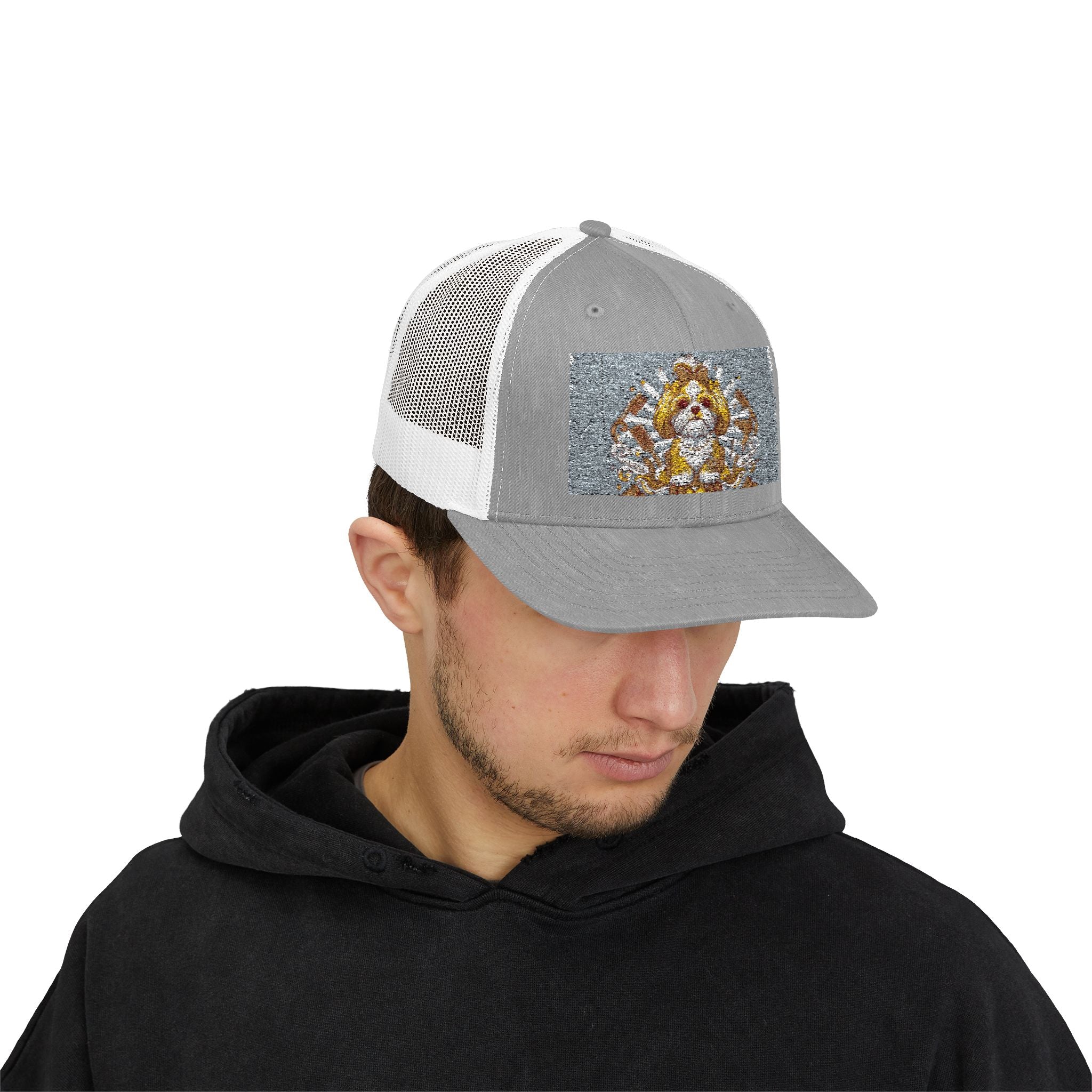 Trucker Cap —  Funny Dog Patch Snapback