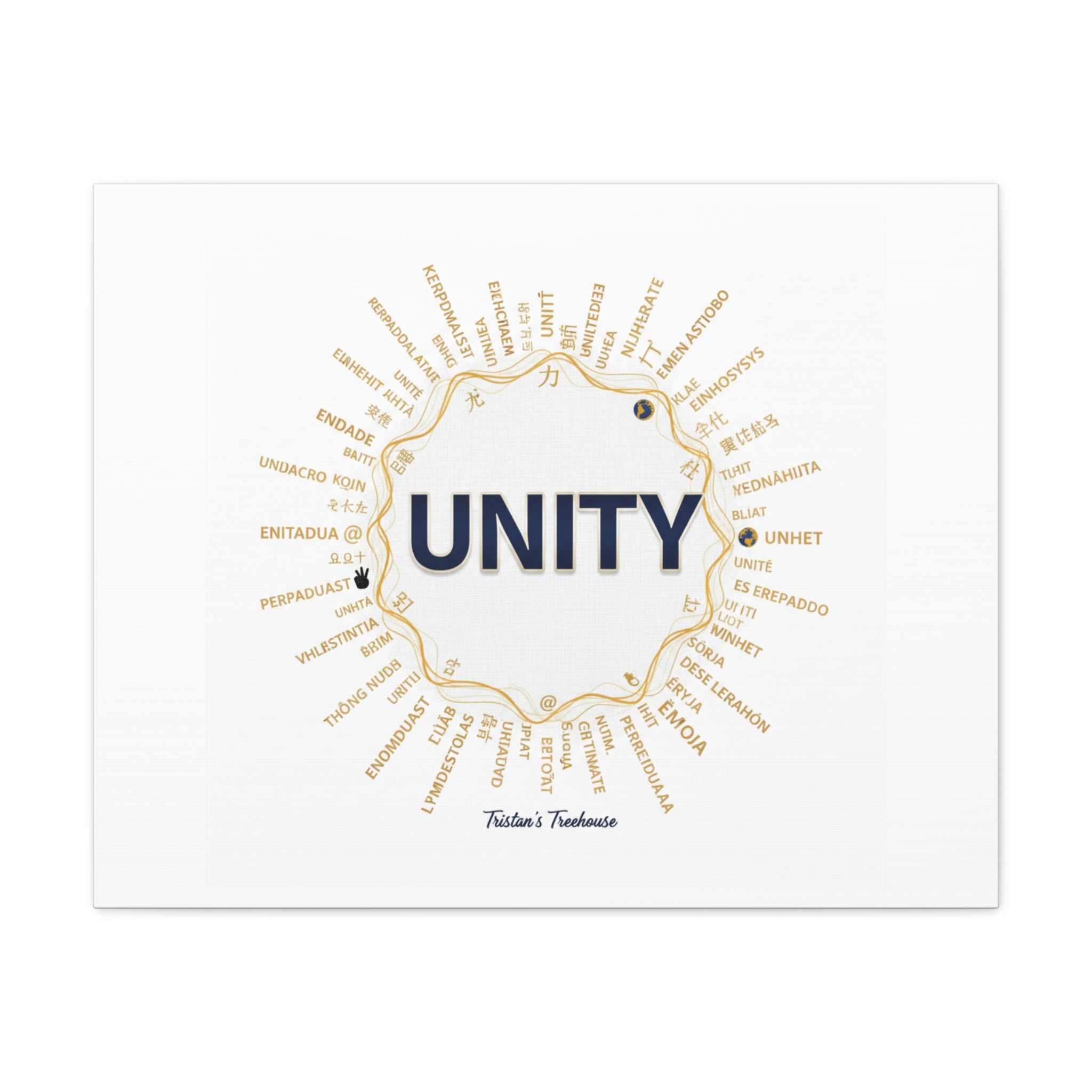 UNITY Canvas, Matte Stretched 1.25" | Dry January sober curious decor