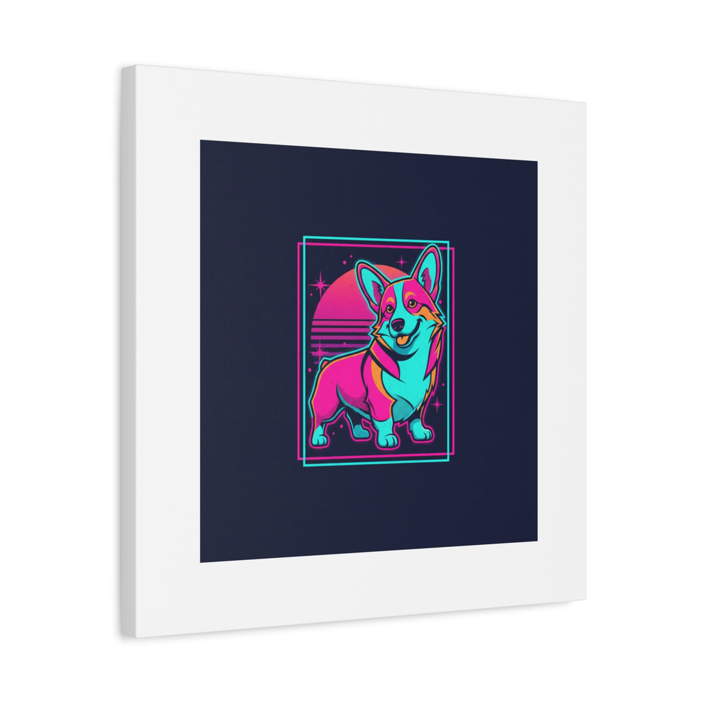 Platonic Love Corgi Canvas | Friendship Valentine, Galentine’s Wall Art