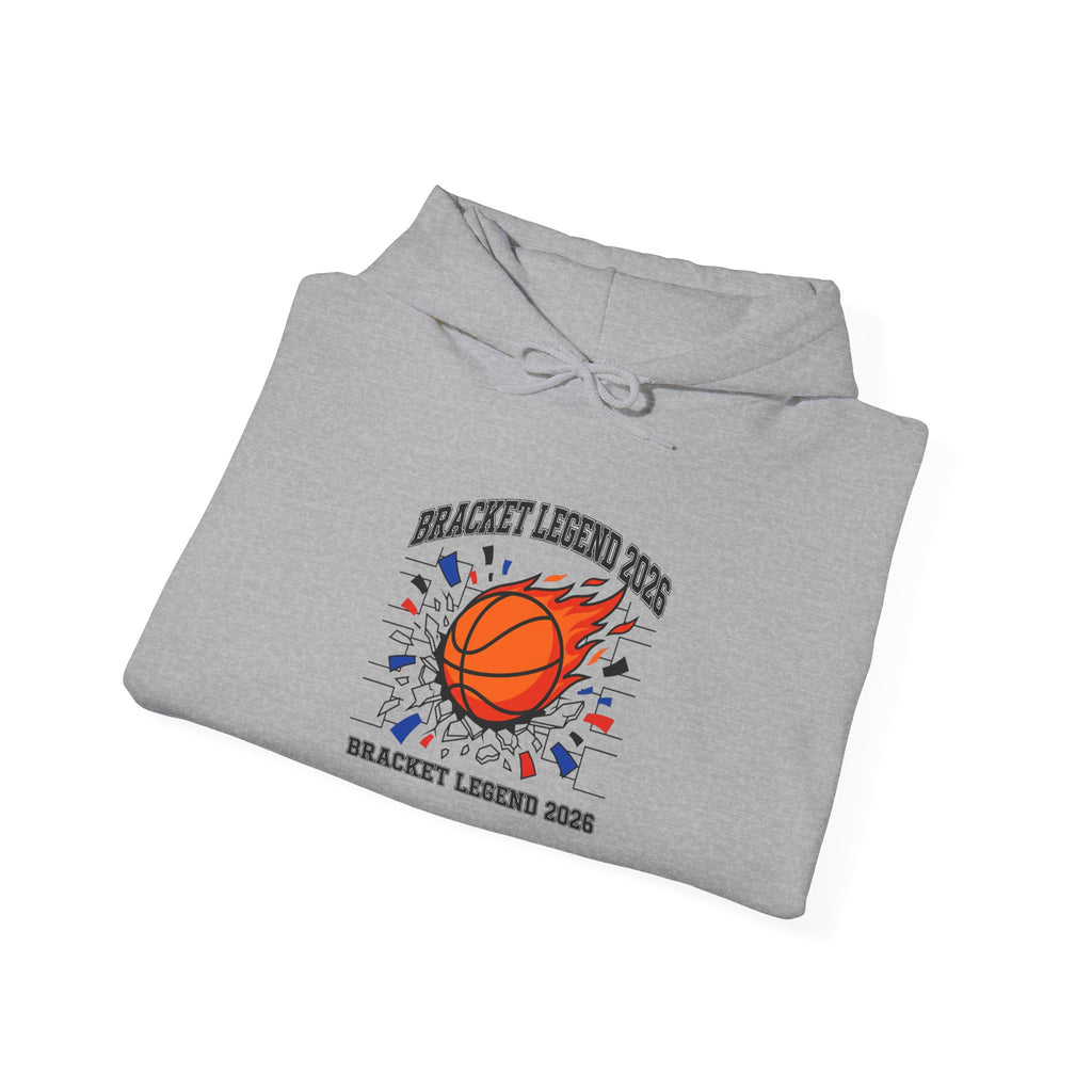 Bracket Legend Basketball Hoodie | college tournament, buzzer beater