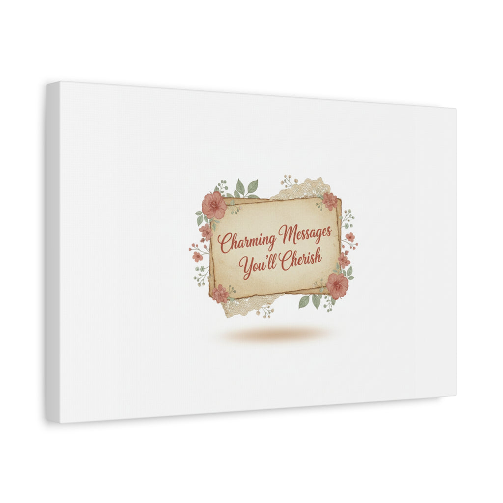 Love Letter Collage Canvas, Vintage Letter Art, Wax Seal Romance Print
