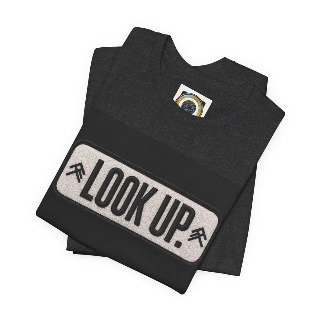 Look Up Tee — Inspirational Graphic T‑Shirt
