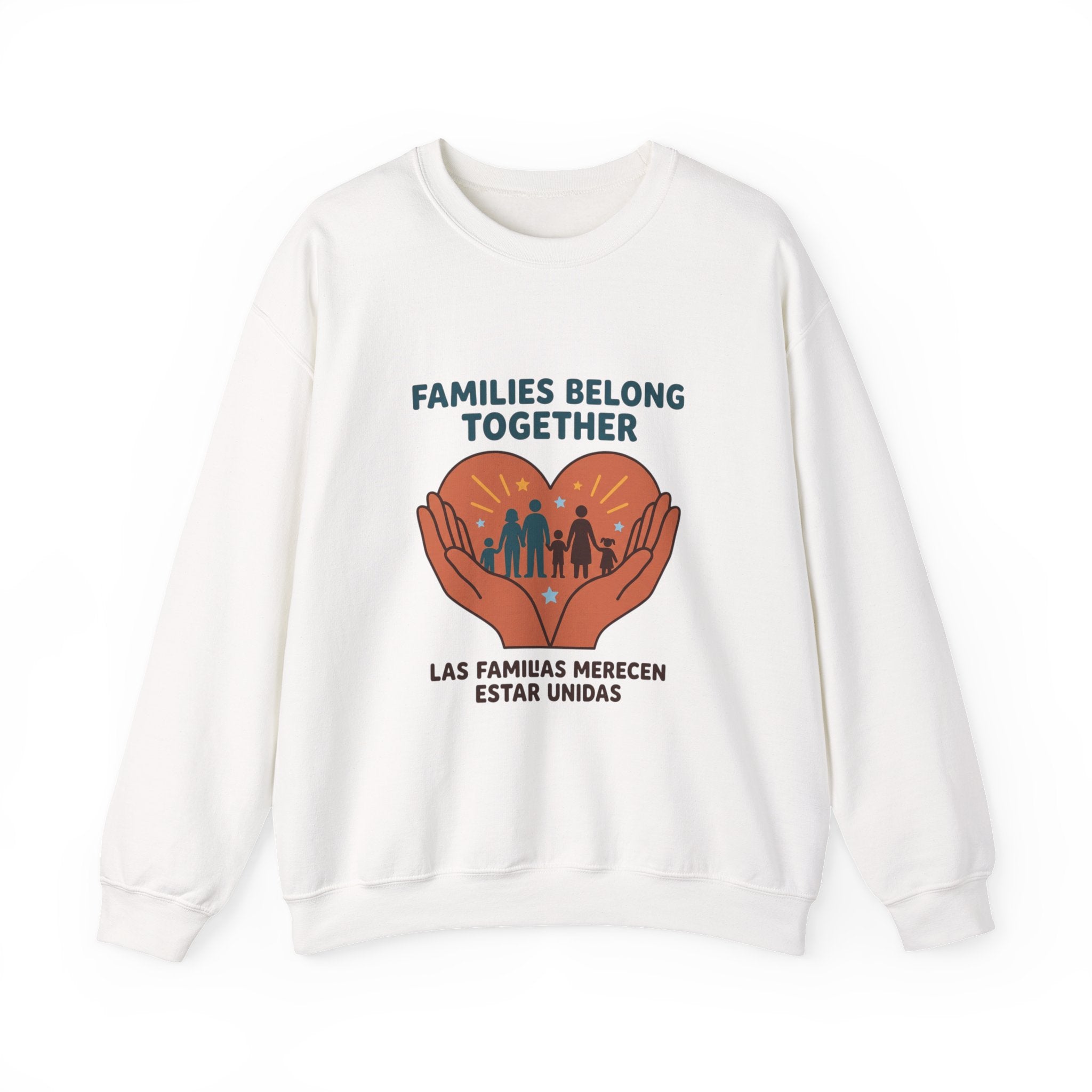 Families Belong Together Sweatshirt | family unity, solidaridad, immigrant rights