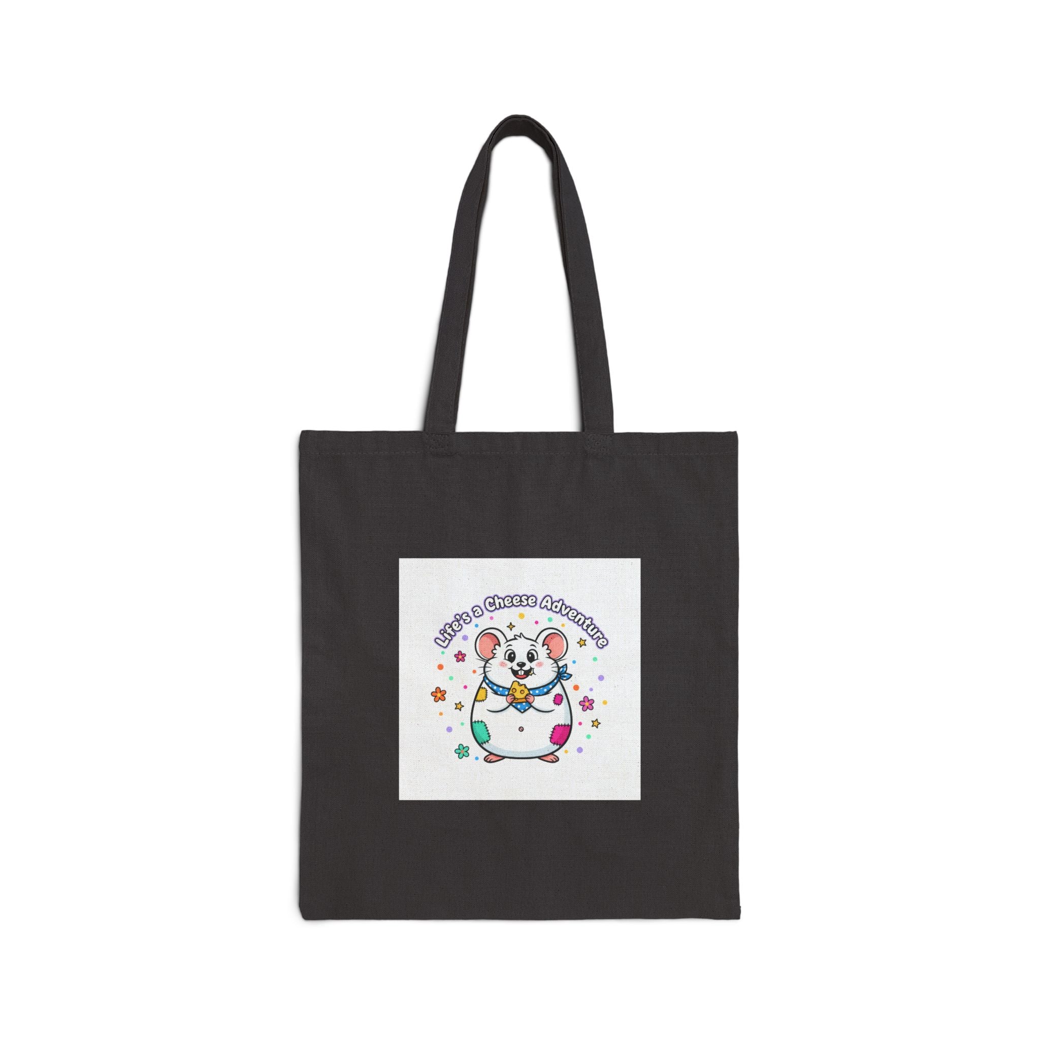 Cute Rat Cheer Tote | Rodent-Core, quirky animal pride