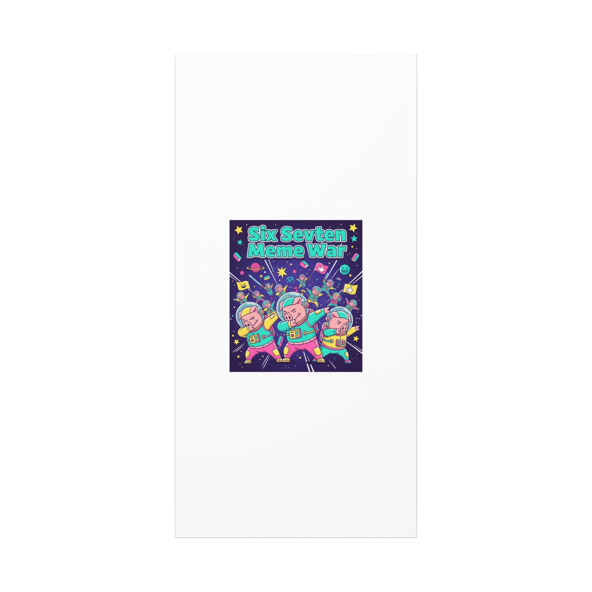 Six Sevven Meme War™ Canvas Tote | Nissspelled Edition