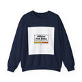 Official Fun Zone Sweatshirt | Office Sign Parody, Workplace Humor