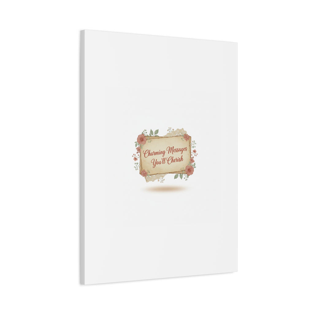 Love Letter Collage Canvas, Vintage Letter Art, Wax Seal Romance Print
