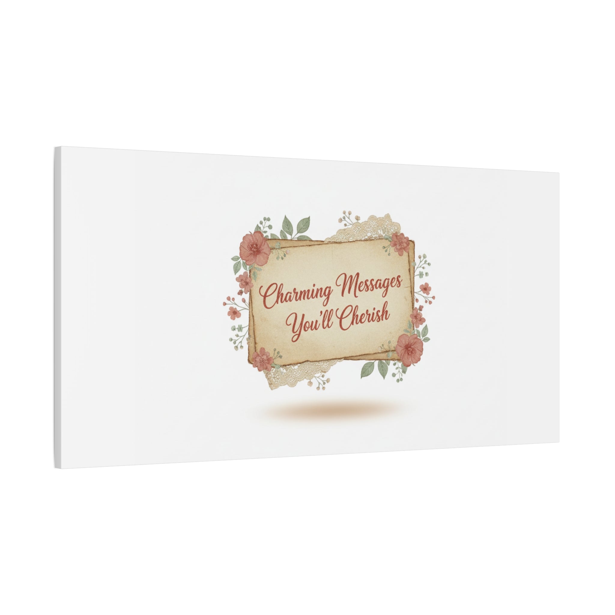Love Letter Collage Canvas, Vintage Letter Art, Wax Seal Romance Print