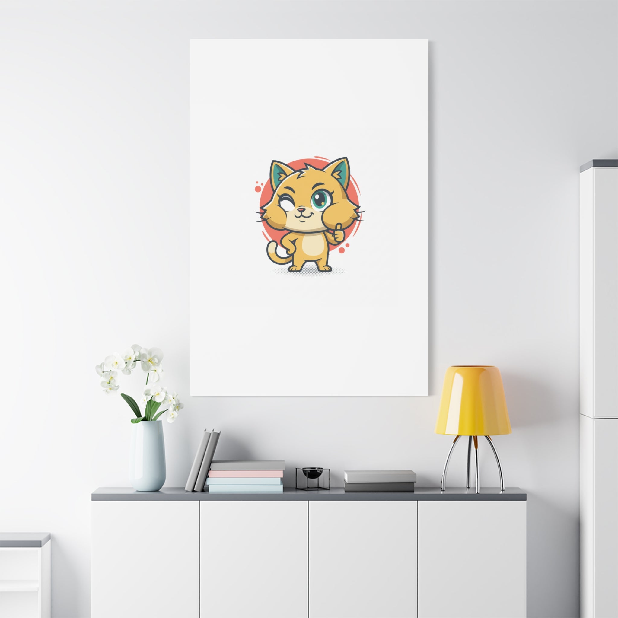 Cheeky Rodent Art Print | Rodent-Core Cute Rat/Mice Wall Canvas
