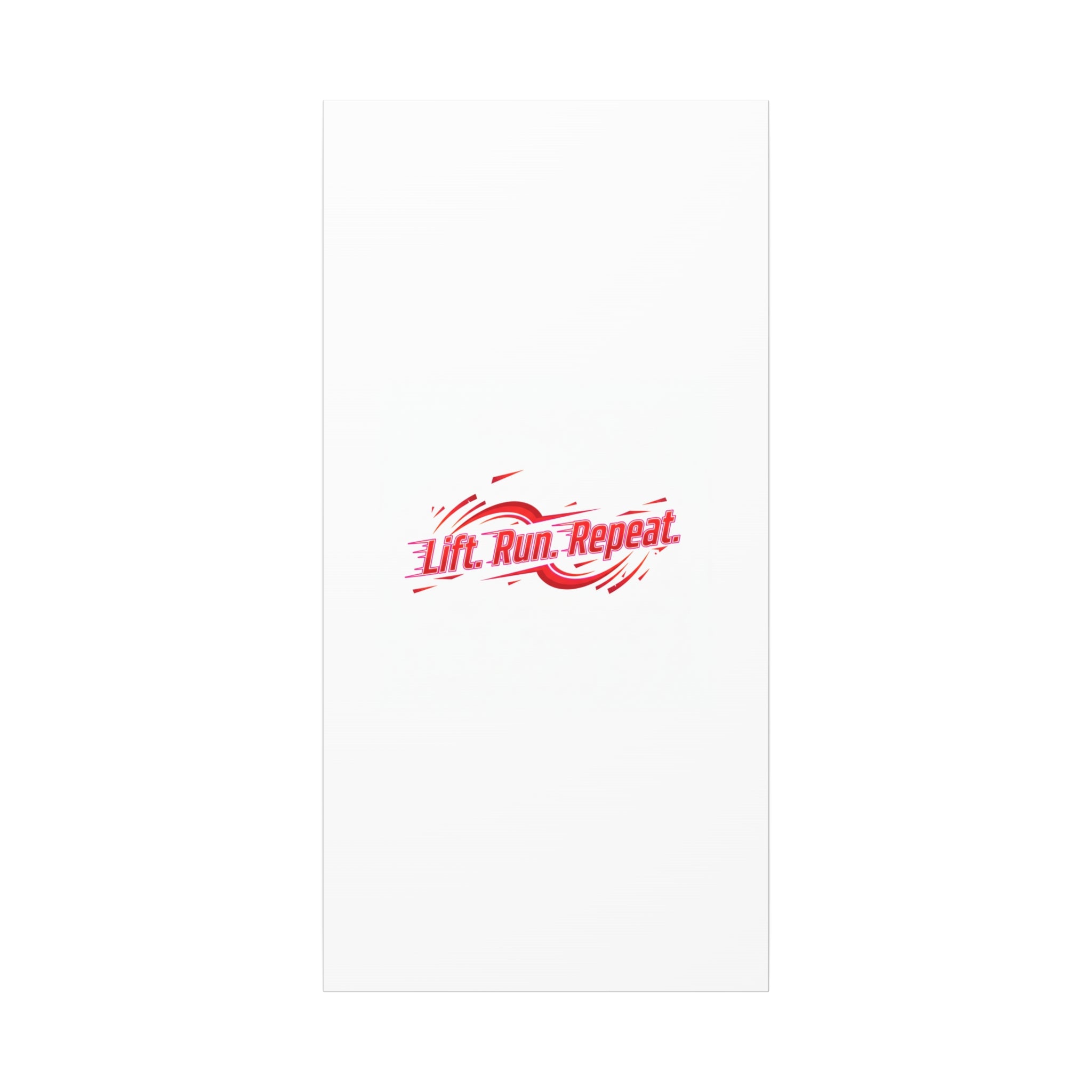 Lift Run Repeat Canvas | Fitness Wall Art, Gym Motivation