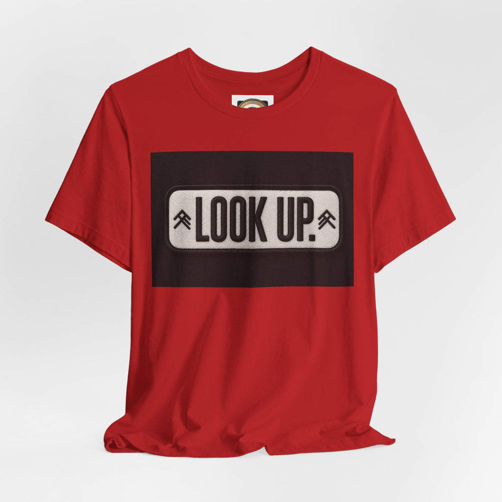 Look Up Tee — Inspirational Graphic T‑Shirt