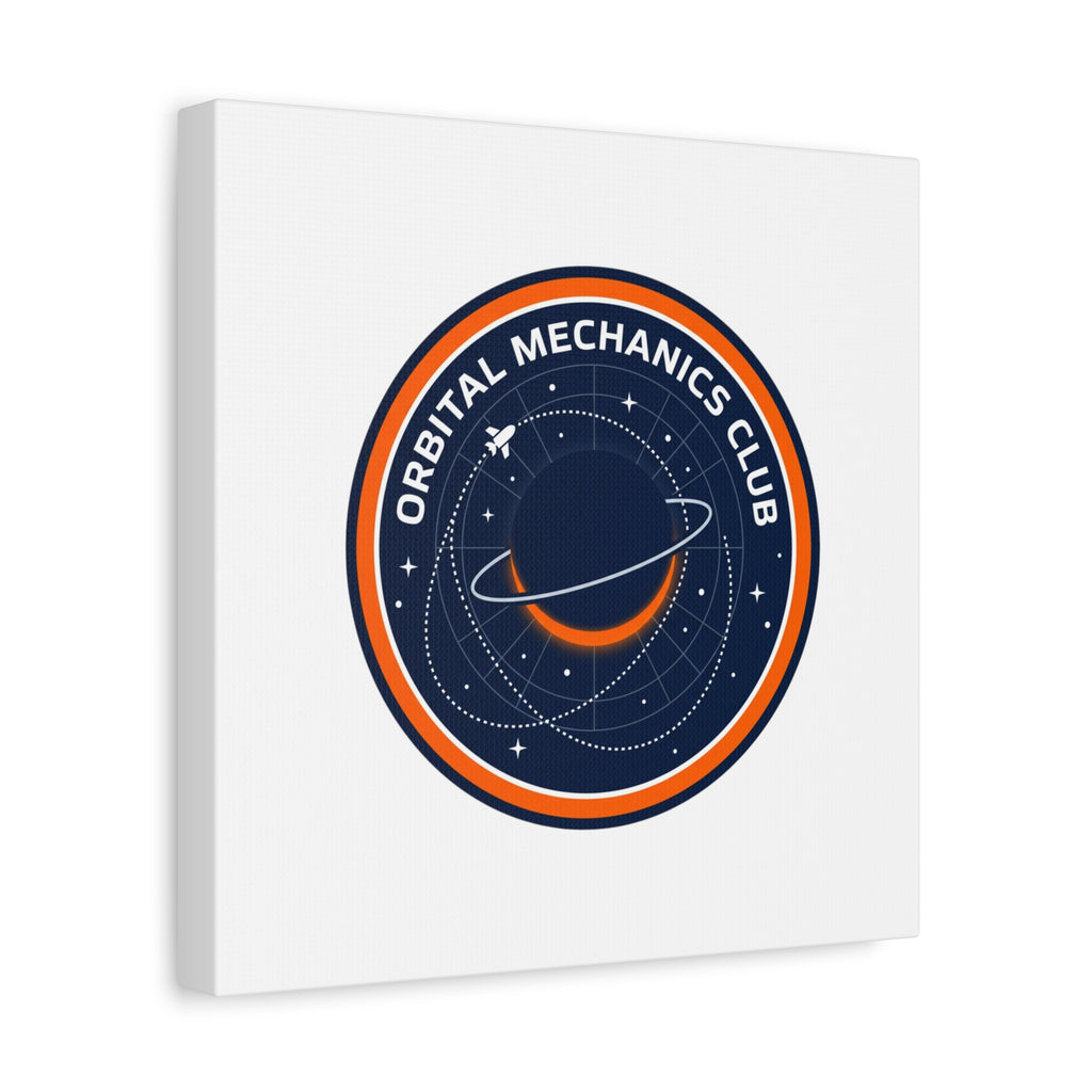 Orbital Mechanics Club Canvas | mission patch, space science