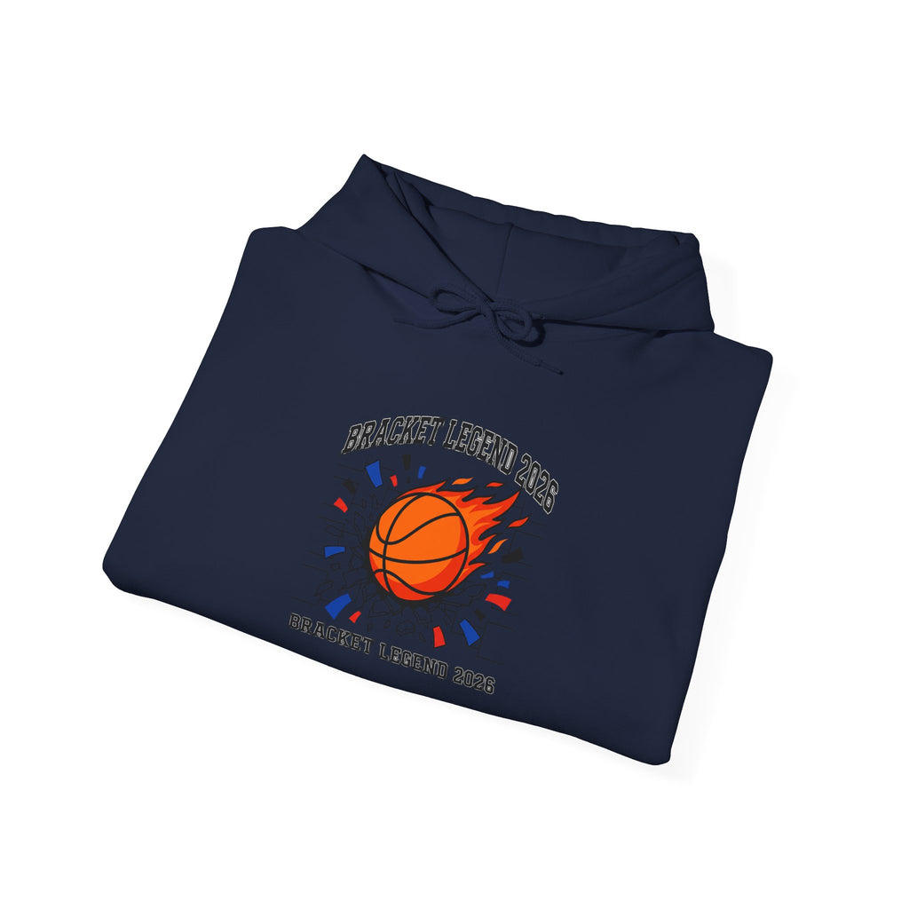Bracket Legend Basketball Hoodie | college tournament, buzzer beater