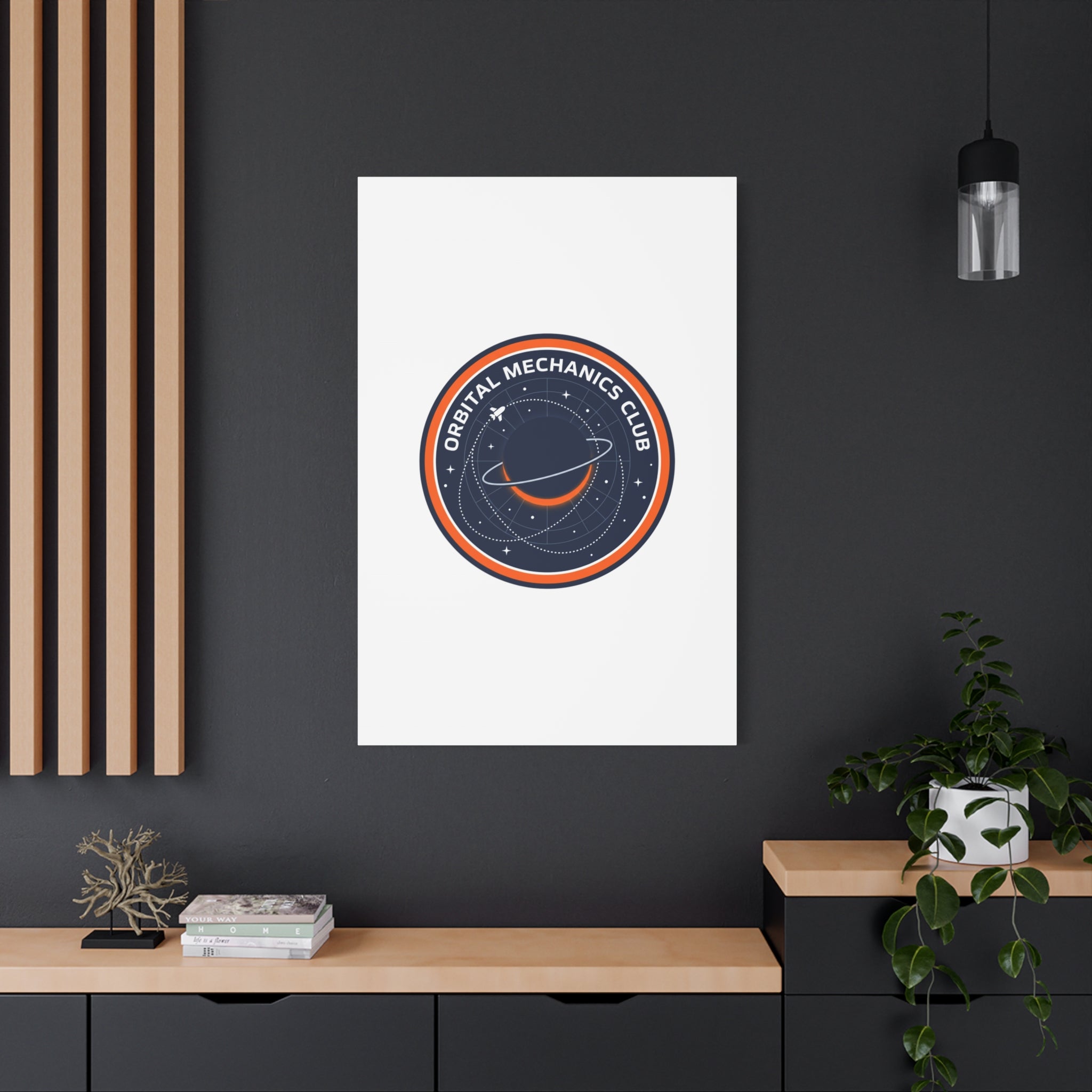 Orbital Mechanics Club Canvas | mission patch, space science