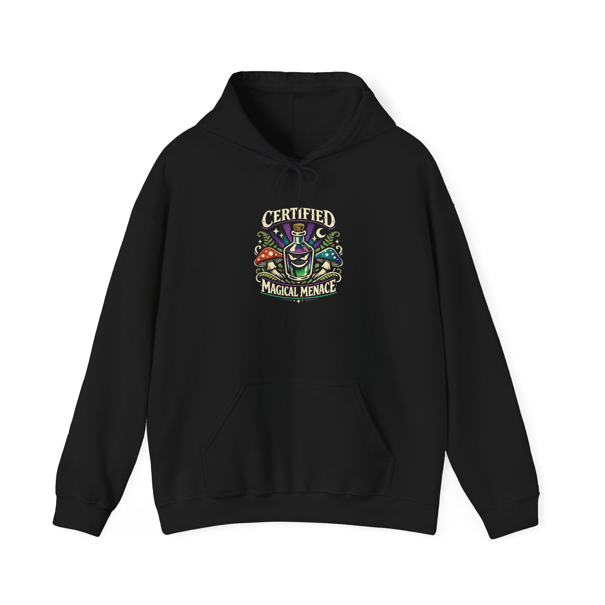 Mushroom Celestial Eye Hoodie | Cottagecore Goblincore Sweatshirt