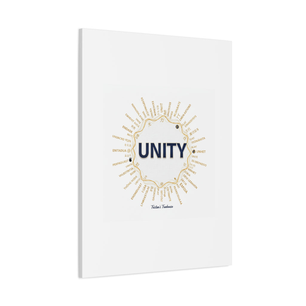 UNITY Canvas, Matte Stretched 1.25" | Dry January sober curious decor