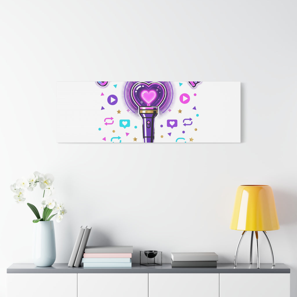 Comeback Mode Lightstick Canvas | K-pop Comeback, Streaming Squad
