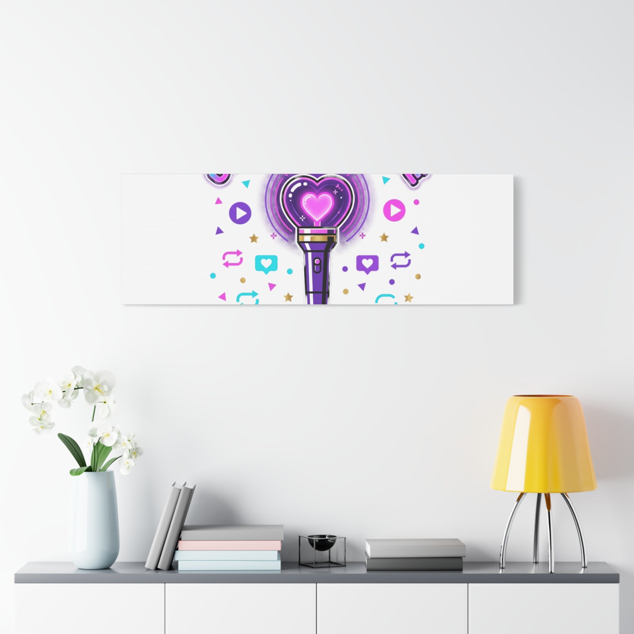 Comeback Mode Lightstick Canvas | K-pop Comeback, Streaming Squad