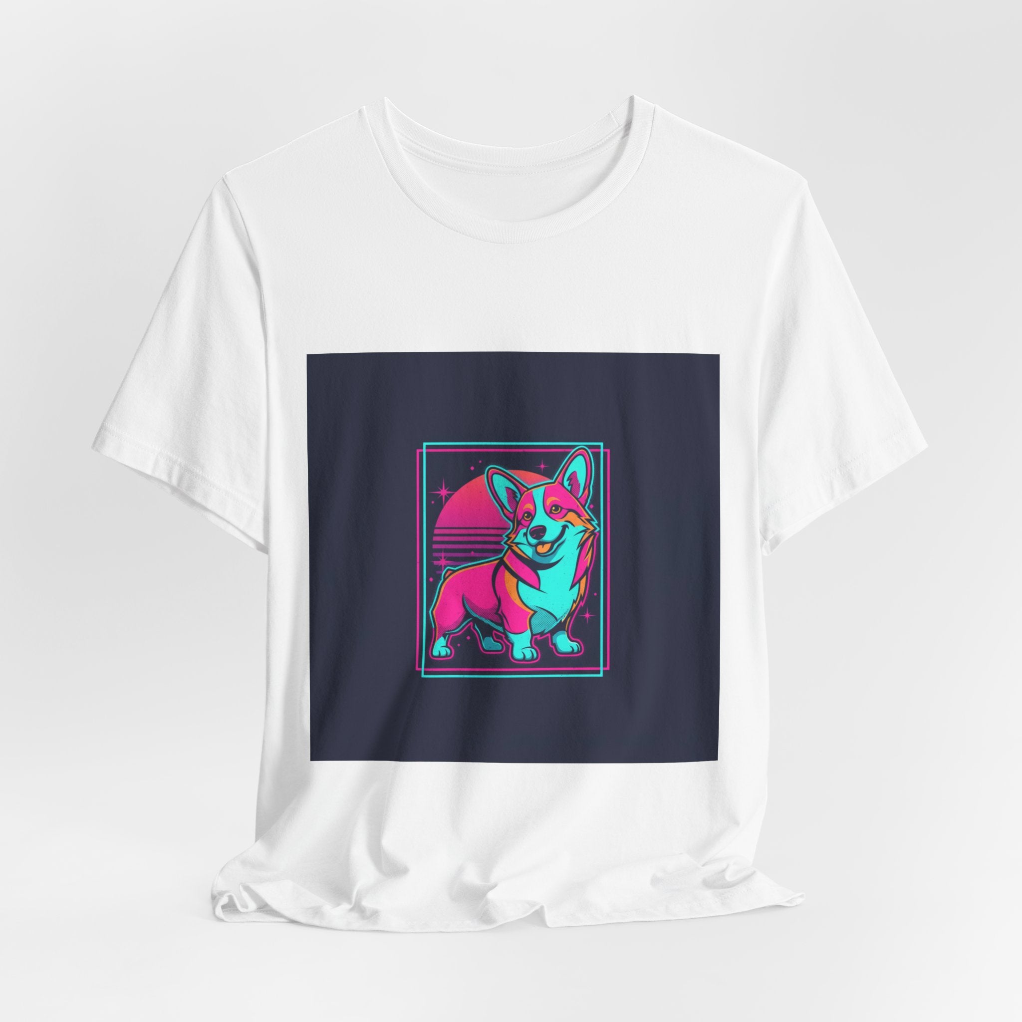 Corgi Pop Art Tee | friendship Valentine, platonic love