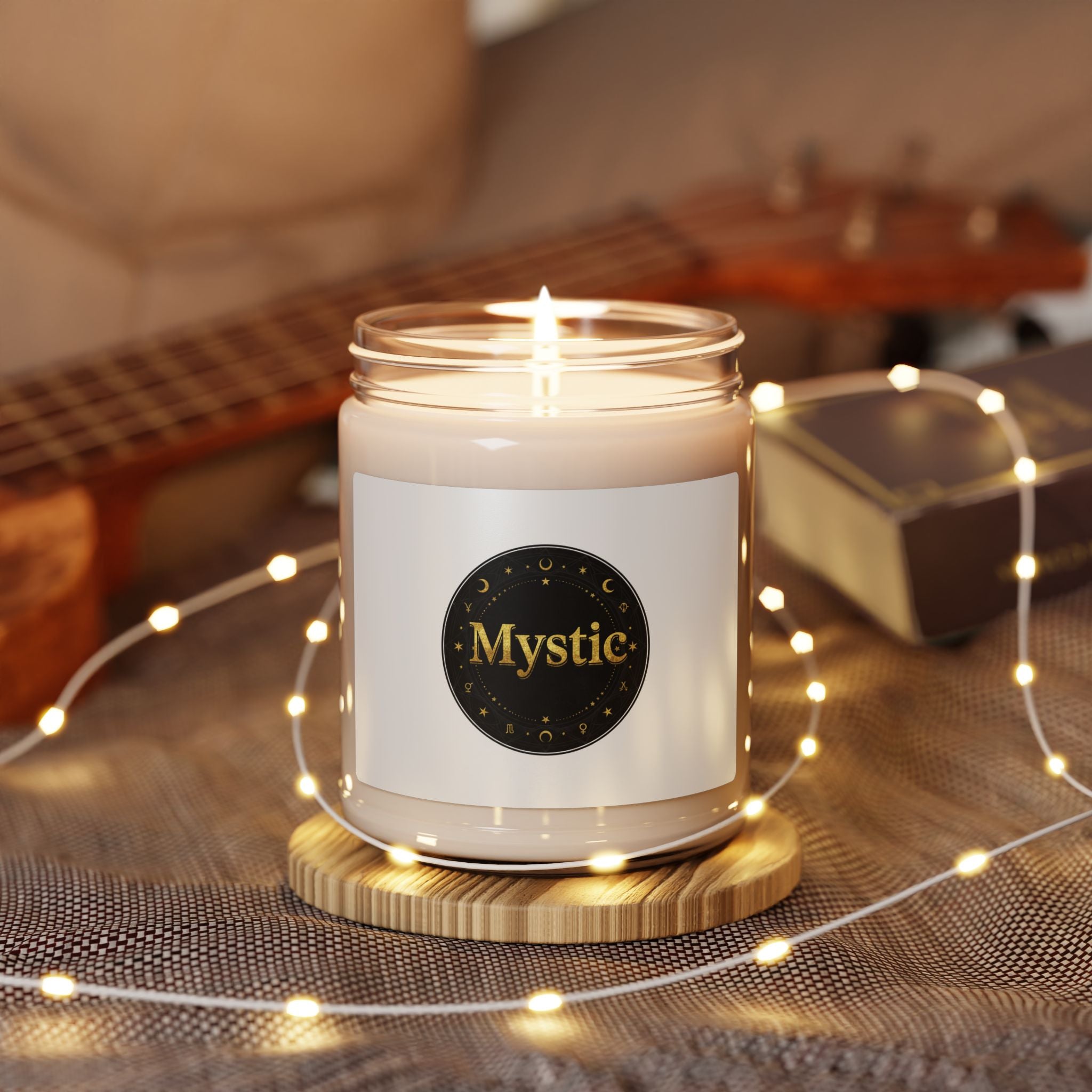 Mystic Candle | Soy Candle, Tarot & Occult Typography, Witchy Typography