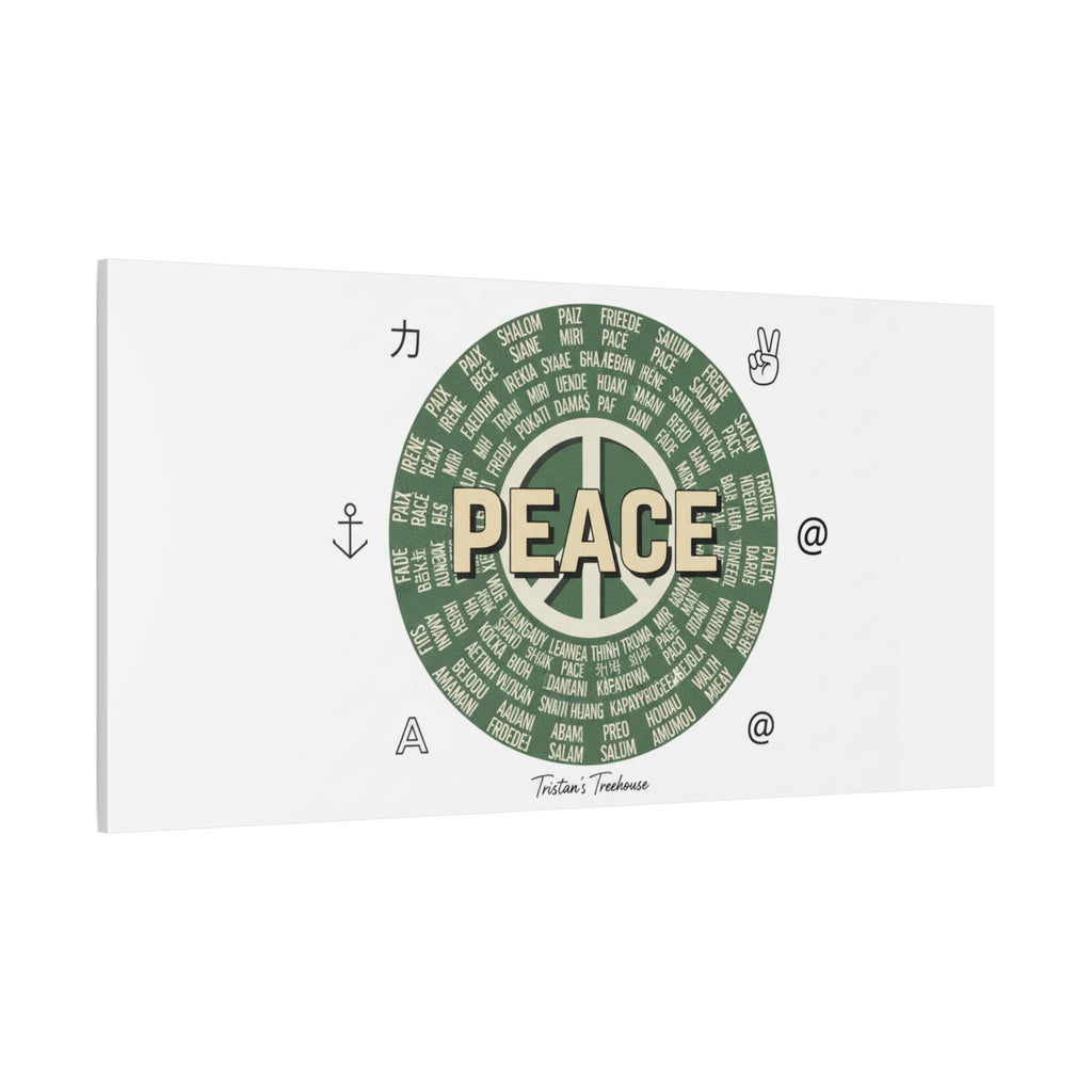 Peace doodle canvas | hand drawn sketch aesthetic, handwritten message