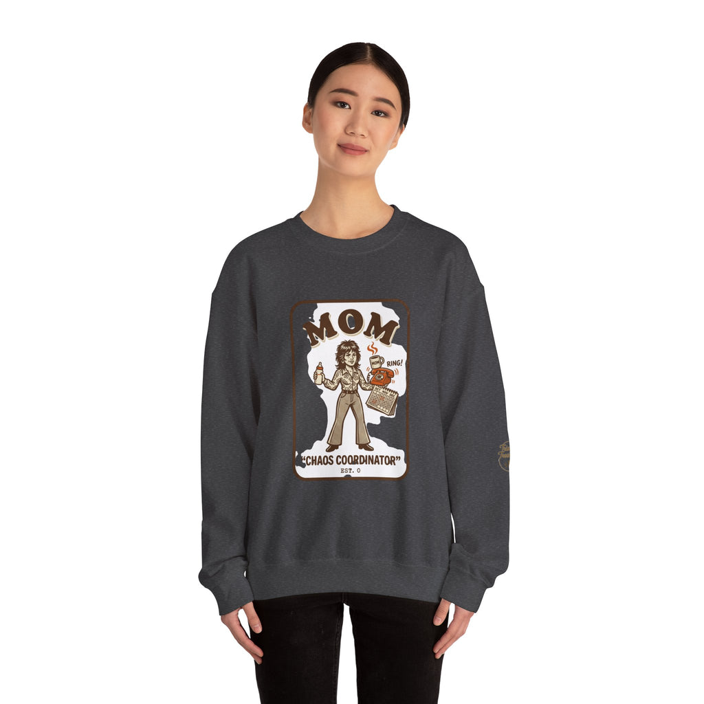 Mom 'Chaos Coordinator' Crewneck Sweatshirt