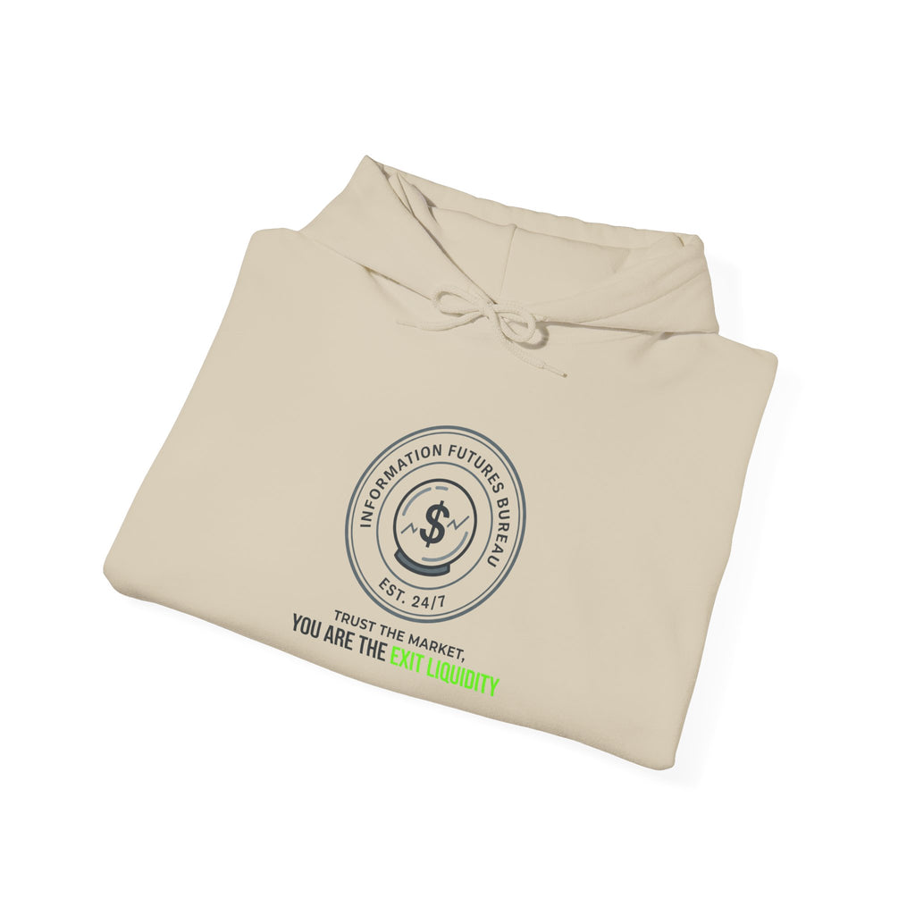 Insider Trading Satire Hoodie | prediction markets, finance humor